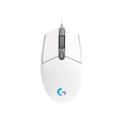 Logitech G203 Lightsync Gaming Mouse - White